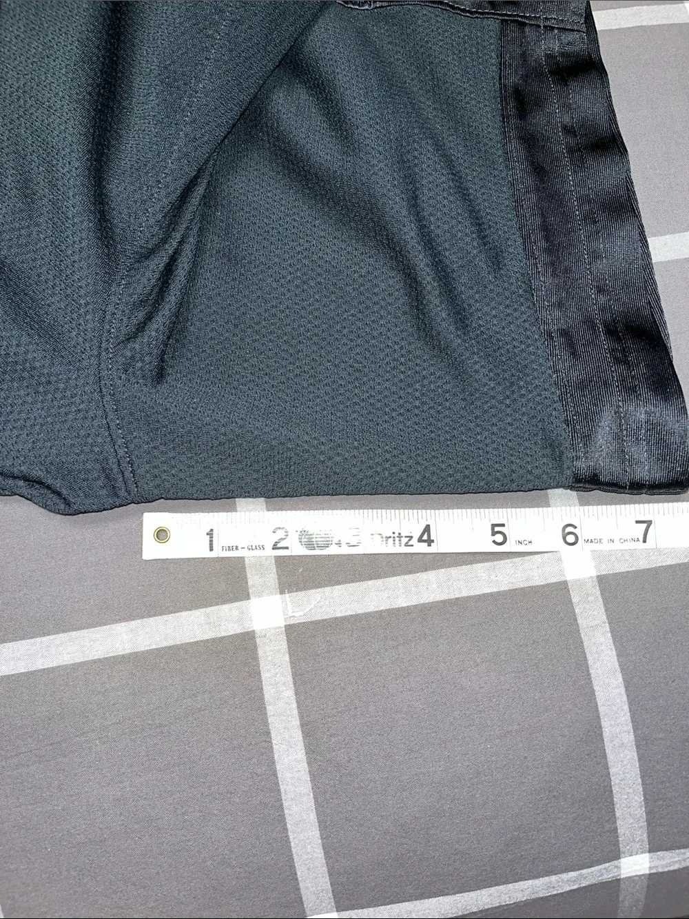 Nike Black Athletic Basketball Shorts with White Swoosh